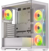 Photos - Computer Case KRUX Exo white