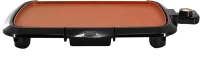 Kitchen Grill MegaChef 16.02" Electric Grill with Copper Coating black