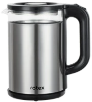 Photos - Electric Kettle Rotex RKT94-S Prima Glass 1500&nbsp;W 1.8&nbsp;L  stainless steel