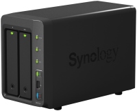 Photos - NAS Server Synology DiskStation DS713+ RAM 1 ГБ