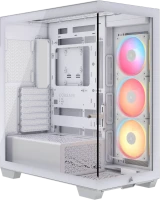 Photos - Computer Case Corsair 3500X LX-R RGB white