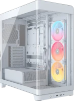 Photos - Computer Case Corsair FRAME 4500X LX-R RGB white
