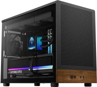 Computer Case Gamdias ATHENA M4M Wood black