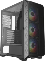 Photos - Computer Case Gembird Fornax M200F black