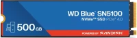 Photos - SSD SanDisk Blue SN5100 WDS500G5B0E 500 GB