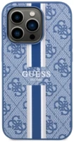 Photos - Case GUESS Printed Stripe with MagSafe for iPhone 14 Pro
