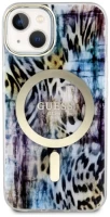 Photos - Case GUESS Leopard MagSafe for iPhone 14