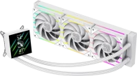 Photos - Computer Cooling Gamemax Hailstorm 360 White