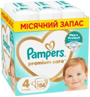 Photos - Nappies Pampers Premium Care 4 / 156 pcs