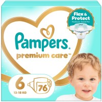Photos - Nappies Pampers Premium Care 6 / 76 pcs
