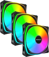 Photos - Computer Cooling Montech RX120 Pro 3 in 1 Black