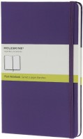 Photos - Notebook Moleskine Plain Notebook Large Purple 