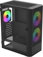 Photos - Computer Case Montech X2 Plus black