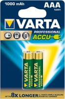 Photos - Battery Varta Professional  2xAAA 1000 mAh
