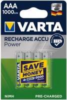 Battery Varta Power 4xAAA 1000 mAh 