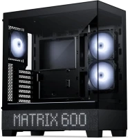 Photos - Computer Case Phanteks XT View Matrix black
