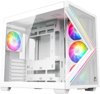 Photos - Computer Case XYZ Qubex white
