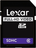 Photos - Memory Card Lexar SDHC Full-HD Video Class 6 16 GB