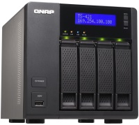 Photos - NAS Server QNAP TS-421 RAM 1 ГБ