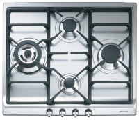 Photos - Hob Smeg SER60 stainless steel