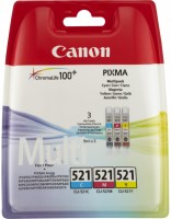 Ink & Toner Cartridge Canon CLI-521CMY 2934B010 