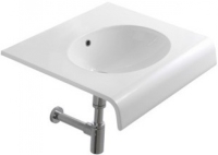 Photos - Bathroom Sink Globo Bowl+ BP060.BI 600 mm