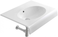 Photos - Bathroom Sink Globo Bowl+ BP070.BI 700 mm