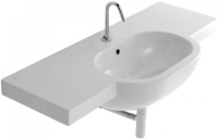 Photos - Bathroom Sink Globo Bowl SC014.BI 1000 mm