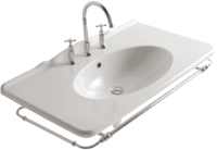 Photos - Bathroom Sink Globo Paestum PA023.BI 1000 mm