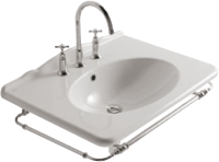 Photos - Bathroom Sink Globo Paestum PA028.BI 750 mm