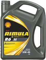 Photos - Engine Oil Shell Rimula R6 M 10W-40 4 L
