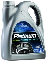 Photos - Engine Oil Orlen Platinum Moto 4T 10W-40 4 L
