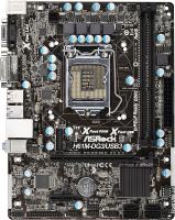 Photos - Motherboard ASRock H61M-DG3/USB3 