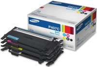 Photos - Ink & Toner Cartridge Samsung CLT-P407C 