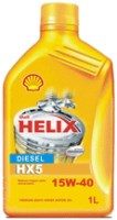 Photos - Engine Oil Shell Helix HX5 Diesel 15W-40 1 L