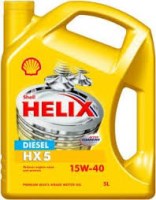 Photos - Engine Oil Shell Helix HX5 Diesel 15W-40 5 L
