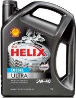 Photos - Engine Oil Shell Helix Ultra Diesel 5W-40 4 L