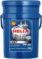 Photos - Engine Oil Shell Helix HX7 5W-40 20 L