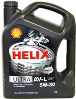 Photos - Engine Oil Shell Helix Ultra AV-L 5W-30 5 L