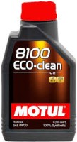 Photos - Engine Oil Motul 8100 Eco-Clean 0W-30 1 L