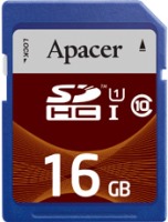 Photos - Memory Card Apacer SDHC UHS-I Class 10 16 GB
