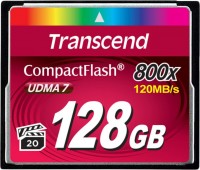 Photos - Memory Card Transcend CompactFlash 800x 128 GB