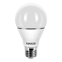 Photos - Light Bulb Maxus 1-LED-369 A60 10W 3000K E27 AL 