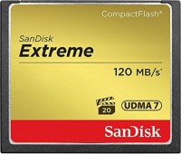 Memory Card SanDisk Extreme CompactFlash 120MB/s 128 GB