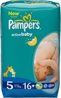 Photos - Nappies Pampers Active Baby 5 / 16 pcs 