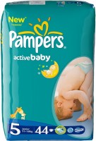 Photos - Nappies Pampers Active Baby 5 / 44 pcs 
