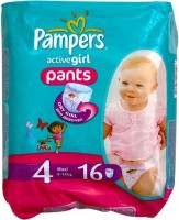 Photos - Nappies Pampers Active Girl 4 / 16 pcs 