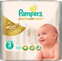 Photos - Nappies Pampers Premium Care 3 / 27 pcs 