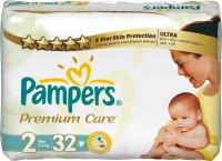 Photos - Nappies Pampers Premium Care 2 / 32 pcs 