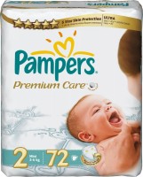 Photos - Nappies Pampers Premium Care 2 / 72 pcs 